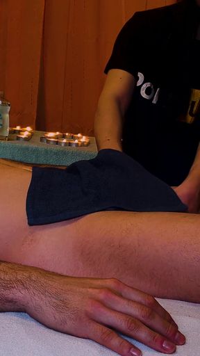 Powerful moment from &quot;She touches my cock while massaging. Fucked - UnlimitedOrgasm&quot;