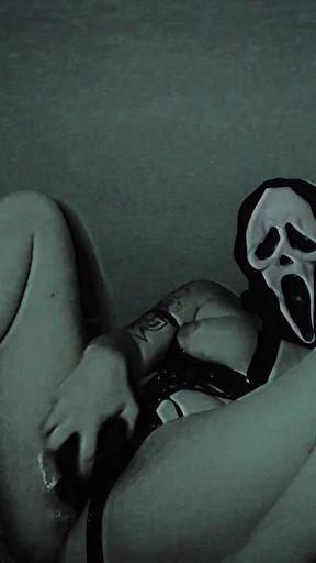 Paranormal Faptivity Ghostface Spotted on Cam