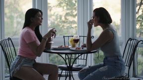 SweetHeartVideo on the Balcony - Lesbian Adventures Strap-On Specialists Scene 2 - Back On The Scene with Hot Penny Barber