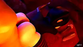 Draculaura Tempts Mavis in Hot Vampire Encounter – Forbidden Desire Unleashed