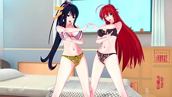 Rias Gremory and Akeno asking me something | HS DXD NTR Madness 2 | Watch Full 1hr Movie on Sheer &amp_ PTRN: Fantasyking3