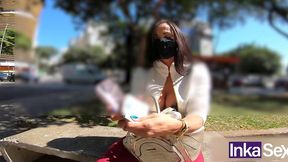 bianca naldy hermosa brasilena enganada por desconocido en las calles de sao paulo