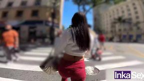 bianca naldy hermosa brasilena enganada por desconocido en las calles de sao paulo