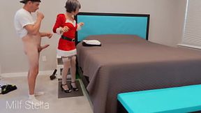 Mrs. Claus Gets Screwed, Then Sucks Cock&#x1F346; While Bent Over, Anal&#x1F44C; Fucked Like Hell