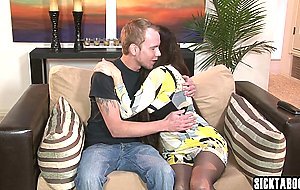 Mature Alexandra Silk fucks stepdaughters husband and enjoyed anal by him