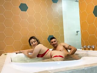 I invite my superlatively good ally to the jacuzzi and we screw hard