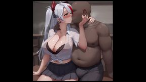 Sexy Teen Princess Submits to Interracial Group Bang for Hardcore Orgy Fun