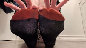 Smelly Dirty Socks Stuffed in Your Face POV