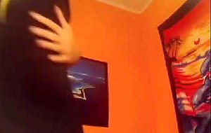 Fit german ts shakes her silky ass on cam