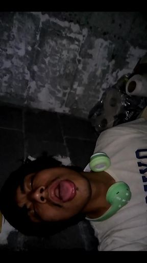 Drips Cum on Pink Head