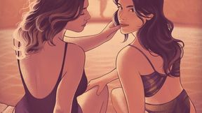 Steamy first-time group sex with two femme fatales Audio indulgence for female fantasies - erotic ear candy