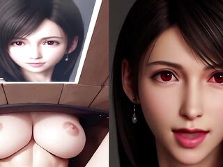 Tifa Lockhart Trapped in a Reverse Brilliance-Aperture — 11-Minute ASMR JOI with Countdown Finish
