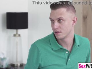 redhead slim step sister gets her teen coochie pounded with step brothers boner
