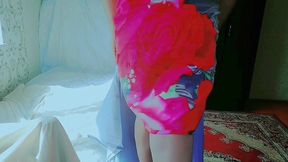 Cute Shemale Blowing a Kiss to the Camera