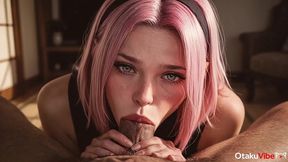 porn, anal, lingerie, beauty, cosplay, sakura, naruto, bitch hentai [ai]
