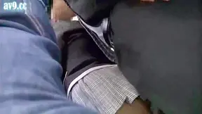 Asian Teen’s Wild Ride: Steamy Public Sex on the Train