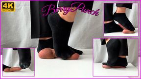 Very Worn Socks Cock Trampling - Sockjob - Cockbox - Cock Crush - Cum Socks - Foot Fetish - 4K