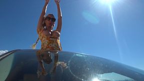Anita Blanche Squirting Like a Cow in My Car 4K