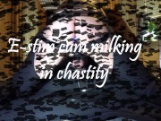 Electro cum milking mit led butt plug