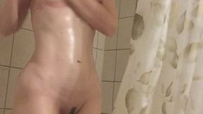 WASHING MY BODY WITH WATERMELON SOAP