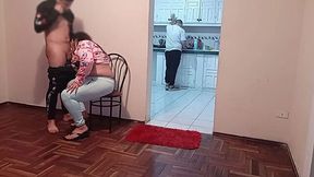 My Niece Seduced Me While Her Uncle Was in the Kitchen - Big Ass, Blowjob & Cumshot Galore!