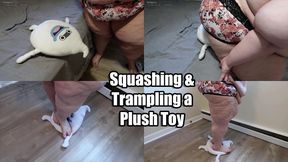 Squashing & Trampling a Plush Toy