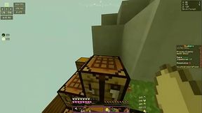 gameplay de minecraft skywars comentando con aiex