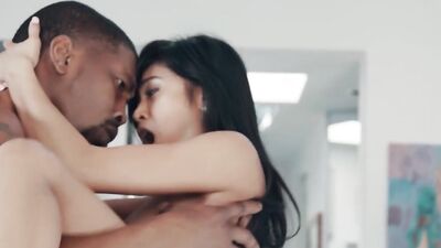 Raven Asian doll Ember Snow gets copulated with a BBC