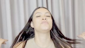 MAKING SILLY FACES AT YOU - BY KIARA NISSEI - CLIP 1