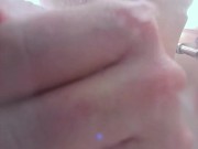 Getting myself clean but the camera falls