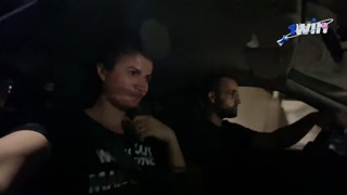 Hot gym girl asked for a ride in exchange for a little present