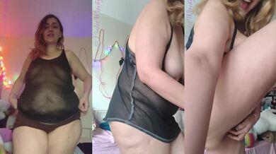 Chubby Latina gets wet watching your dick on WhatsApp and Snapchat