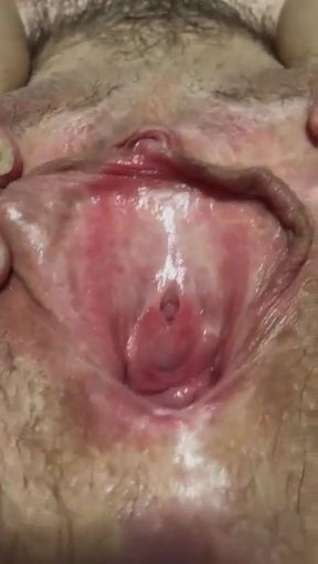 60 Year Old Granny Stepmom MILF Mature GILF Tied up and Spreading Pussy