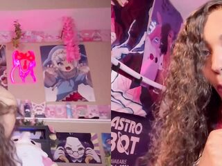 KhloeSweet CG/VR - Dresses As Spider Beauty and Helps U Release Stress with a Sloppy BJ and Creams