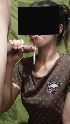 Pinay Girl First Time Sucking Cock