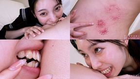 Akari Hanazato - Biting by Japanese cute girl part2 - 1080p