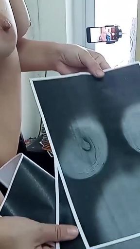 Spectacular moment from &quot;SURPRISE FOR BOSS! Stupid Secretary and scanner. Secretary scans boobs and pussy on MFP in office&quot;