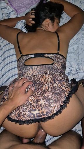 After a COSTUME PARTY a stranger saw me with my sexy dress and did not hesitate to propose to me to have SEX, how delicious!