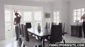 FamilyPornSite.com - Finding precious eggs under stepdad Chris Damned