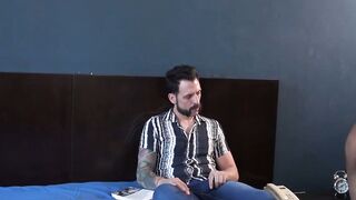 Latino Stepson Bruno Proposes Ultimate Sex Challenge to Stepdad Joris  Will He Accept