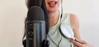 Naughty Hair Brushing and insertion in my pussy ASMR