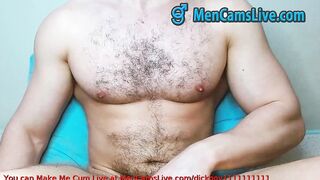 Great Muscle Bear masturbating Part 3 doing a Cam Show