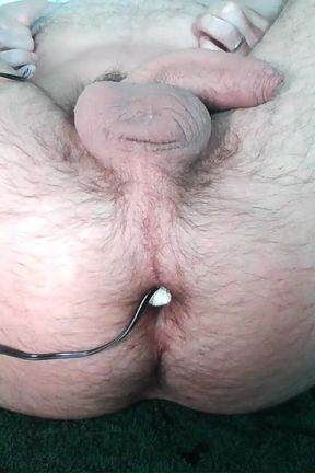 Electrocuting My Prostate and Cumming 4 Times in 2 Mins with Ruined Orgasms