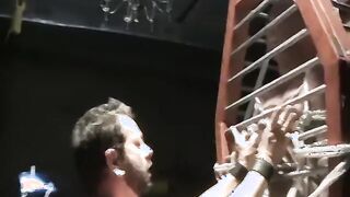 BoundMucleJocks: Sir Franco Dax wraps Chet Walkers ball-sac until it nearly bust