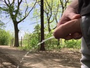 Nice flaccid cock public piss