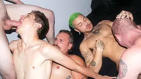 Jay Tee Malakai Takes On Multiple Cocks in Steaming Gay Gangbang – Hot Homo Action