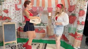 FOXXY FARMS - Mya PLEASURE gets FREEZE treatment for returns with NANCY THOMPSON HIDEF MOV