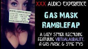 Talking & Masturbating While Wearing A Gas Mask (audio Only Asmr) With Erotic Audio