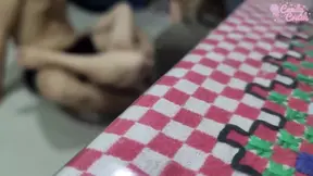 Two friends share a hot and sensual sex session with a big-dicked guy