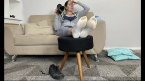 The stinkiest socks - Goddess Grazi (MP4-HD 1080)